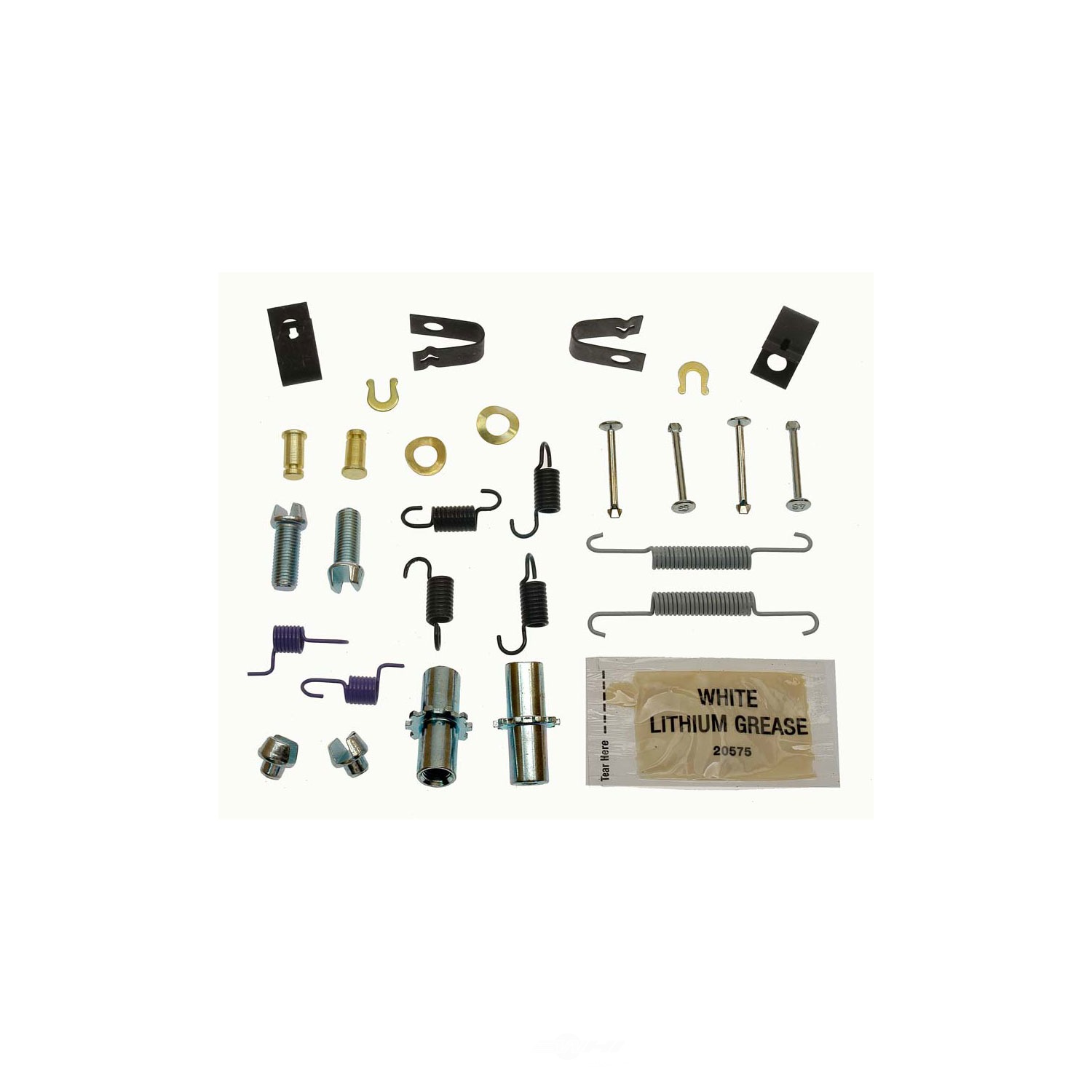 CARLSON QUALITY BRAKE PARTS - Parking Brake Hardware Kit (Rear) - CRL 17484