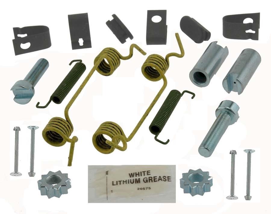 CARLSON QUALITY BRAKE PARTS - Parking Brake Hardware Kit (Rear) - CRL H7334