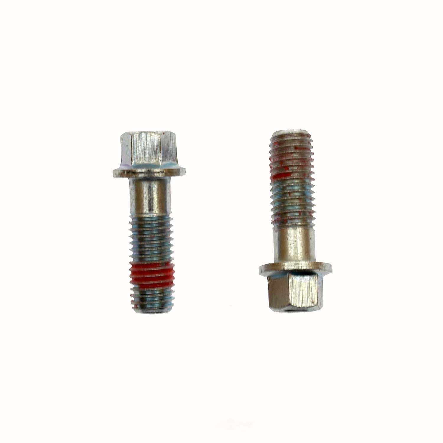 CARLSON QUALITY BRAKE PARTS - Disc Brake Caliper Bracket Mounting Bolt (Front) - CRL H820