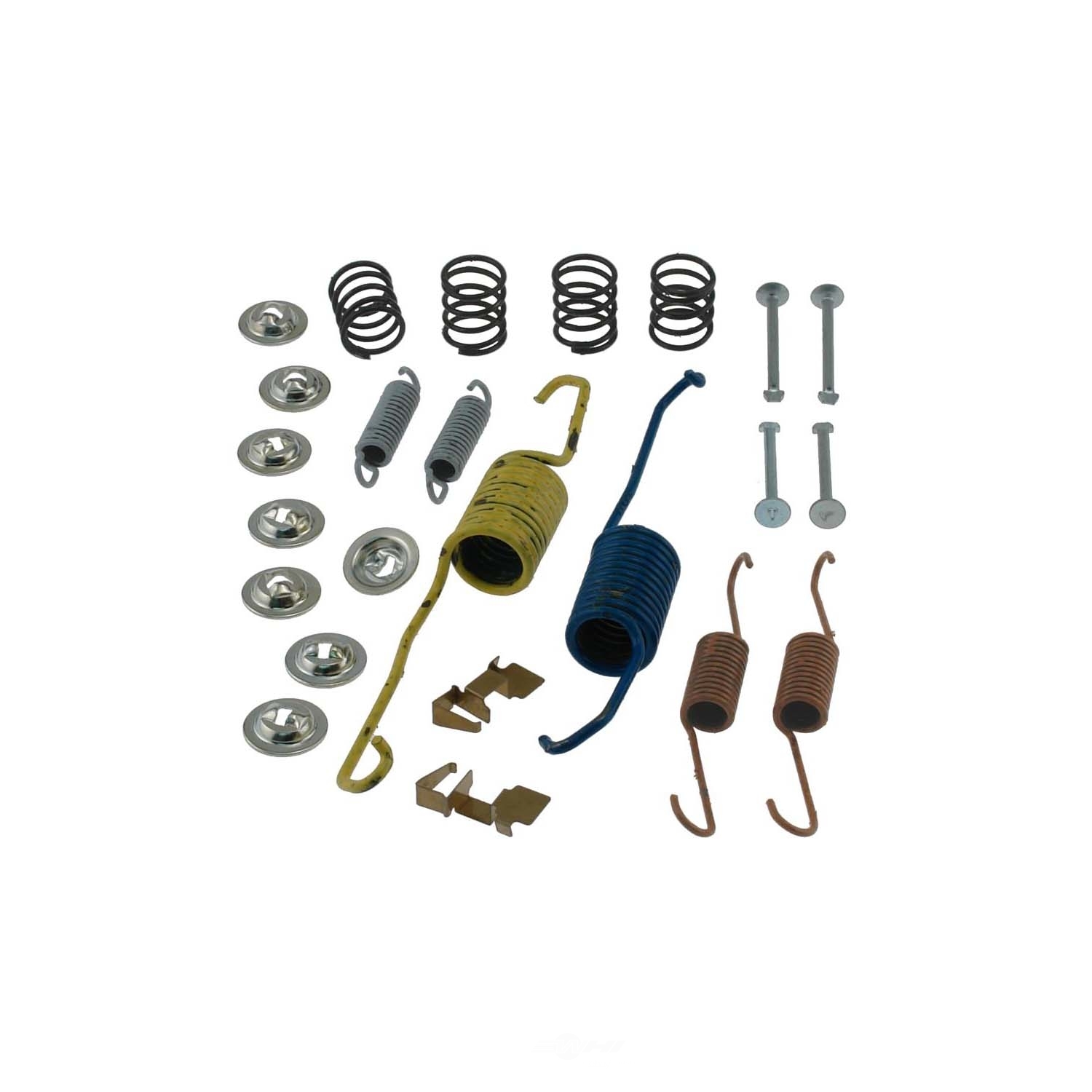 CARLSON QUALITY BRAKE PARTS - Drum Brake Hardware Kit (Rear) - CRL 17424