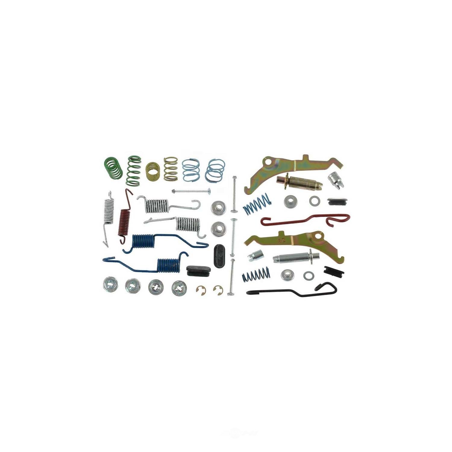 CARLSON QUALITY BRAKE PARTS - Pro Drum Brake Hardware Kit (Rear) - CRL H2322