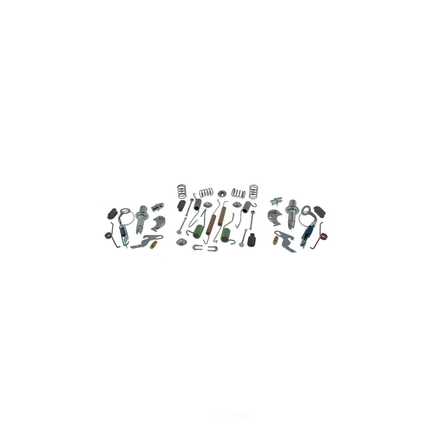 CARLSON QUALITY BRAKE PARTS - Pro Drum Brake Hardware Kit (Rear) - CRL H2334