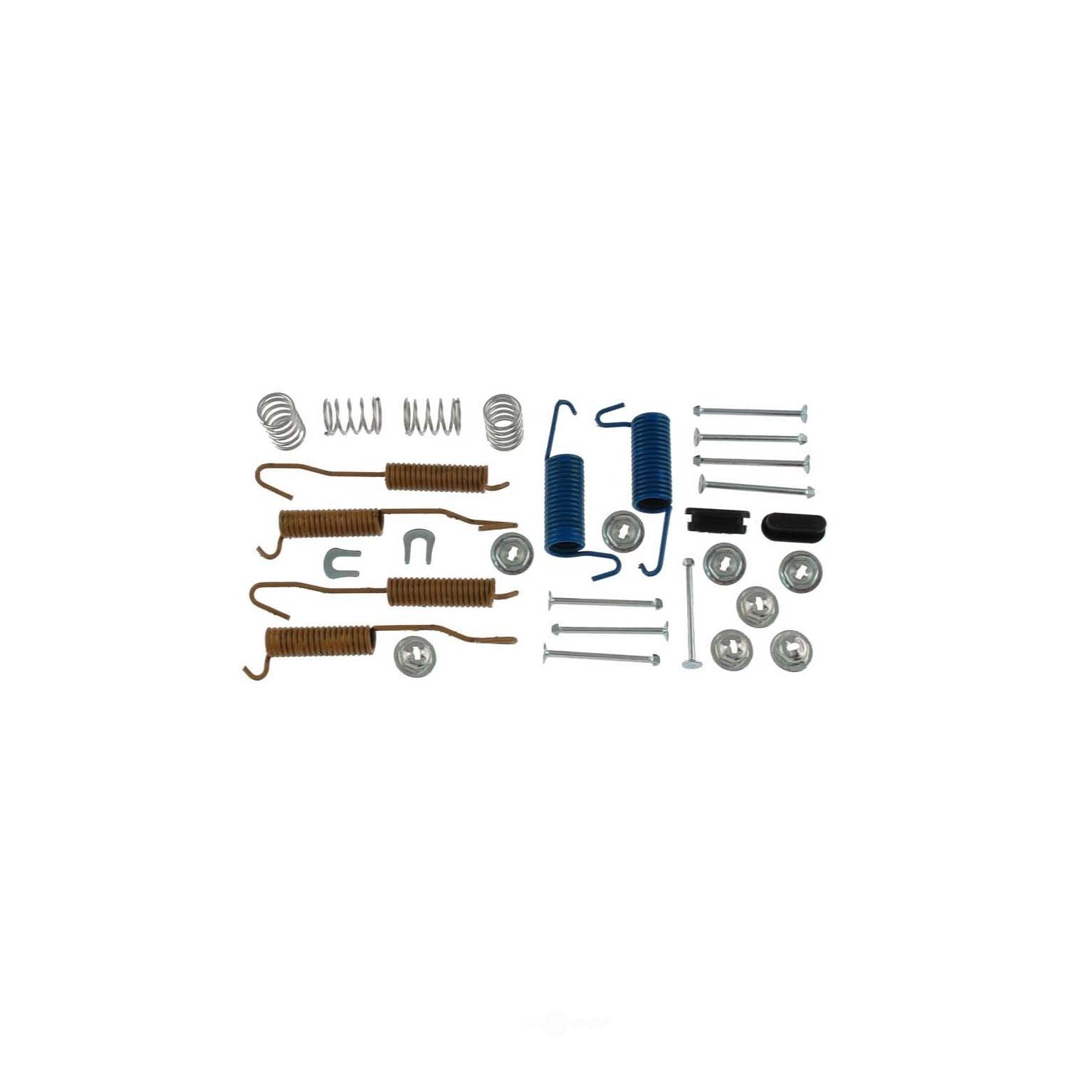 CARLSON QUALITY BRAKE PARTS - All In One Drum Brake Hardware Kit (Rear) - CRL H7137