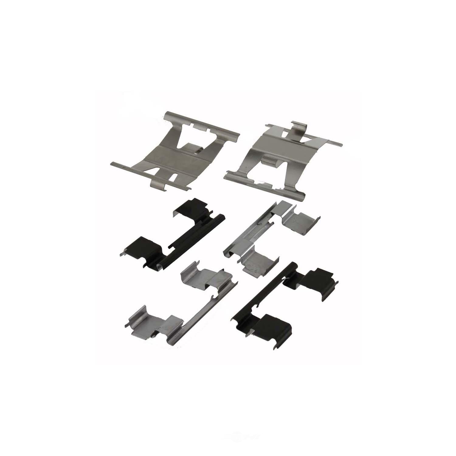 CARLSON QUALITY BRAKE PARTS - Disc Brake Pad Installation Kit - CRL - p652