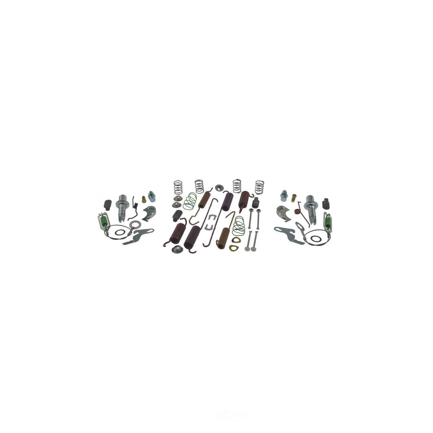 CARLSON QUALITY BRAKE PARTS - Pro Drum Brake Hardware Kit (Rear) - CRL H2300