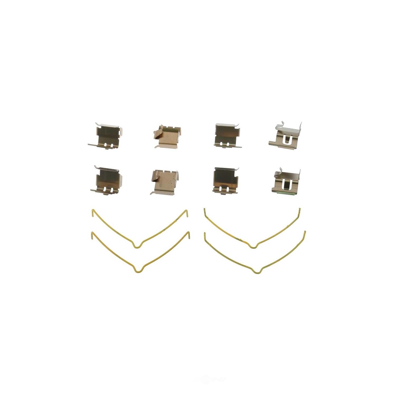 CARLSON QUALITY BRAKE PARTS - Disc Brake Hardware Kit (Front) - CRL 13316