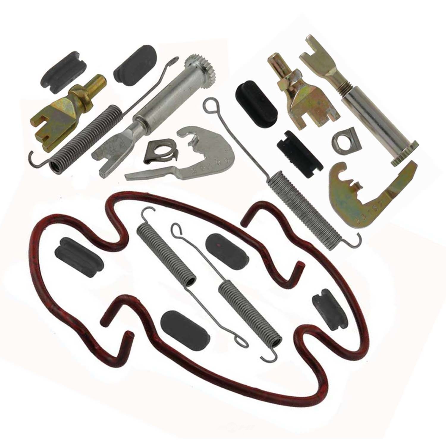 CARLSON QUALITY BRAKE PARTS - Pro Drum Brake Hardware Kit (Rear) - CRL H2339