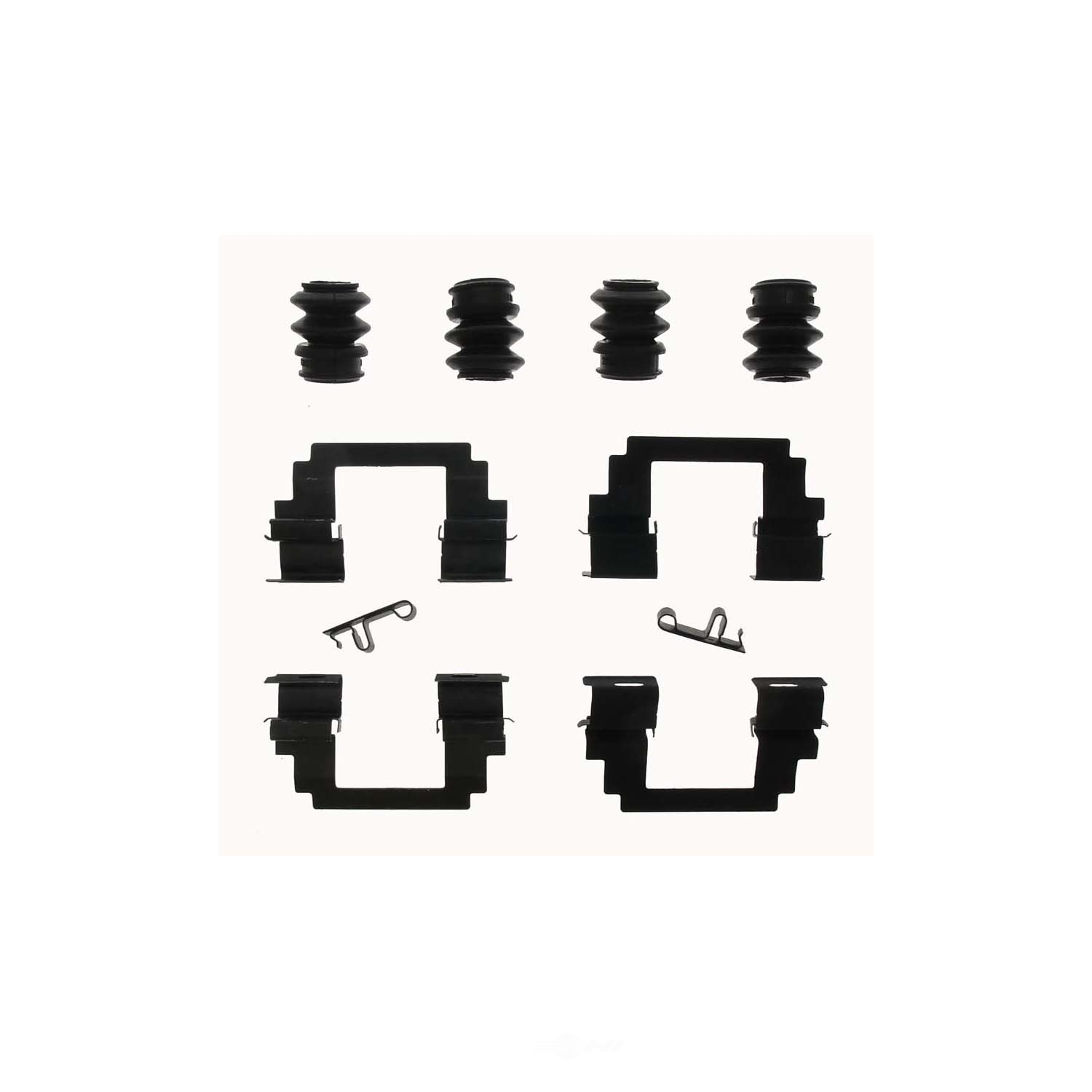 CARLSON QUALITY BRAKE PARTS - Disc Brake Hardware Kit (Front) - CRL 13376Q