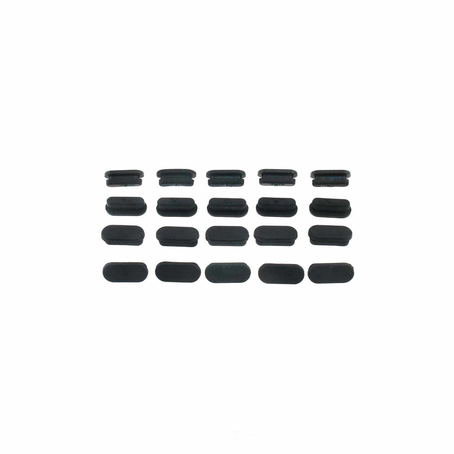 CARLSON QUALITY BRAKE PARTS - Backing Plate Dust Hole Cover (Rear) - CRL H1456
