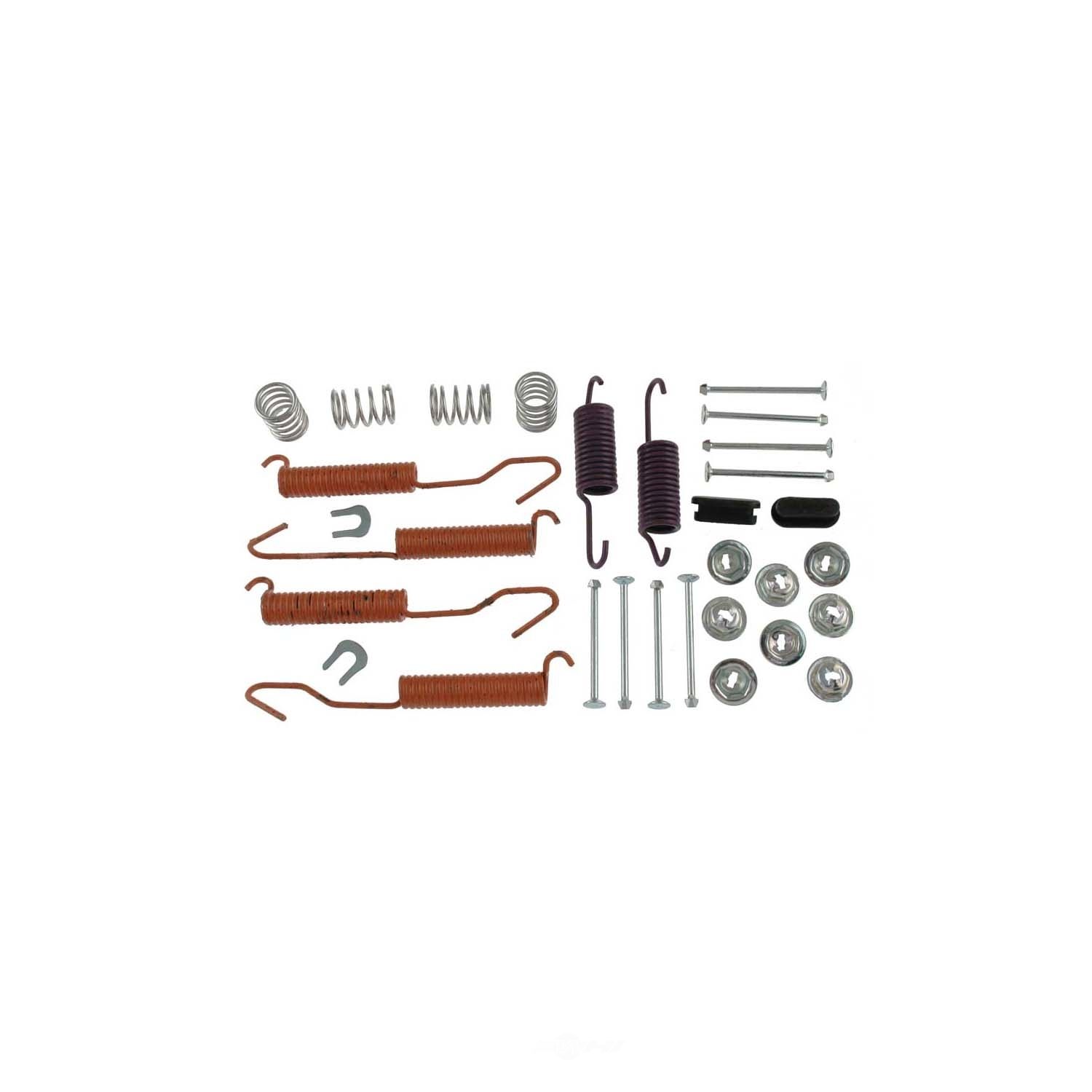 CARLSON QUALITY BRAKE PARTS - All In One Drum Brake Hardware Kit (Rear) - CRL H7139