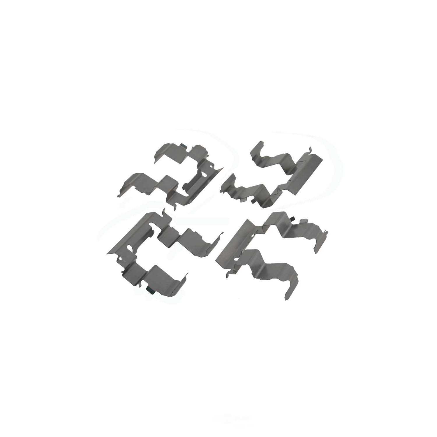 CARLSON QUALITY BRAKE PARTS - Disc Brake Pad Installation Kit - CRL - p430