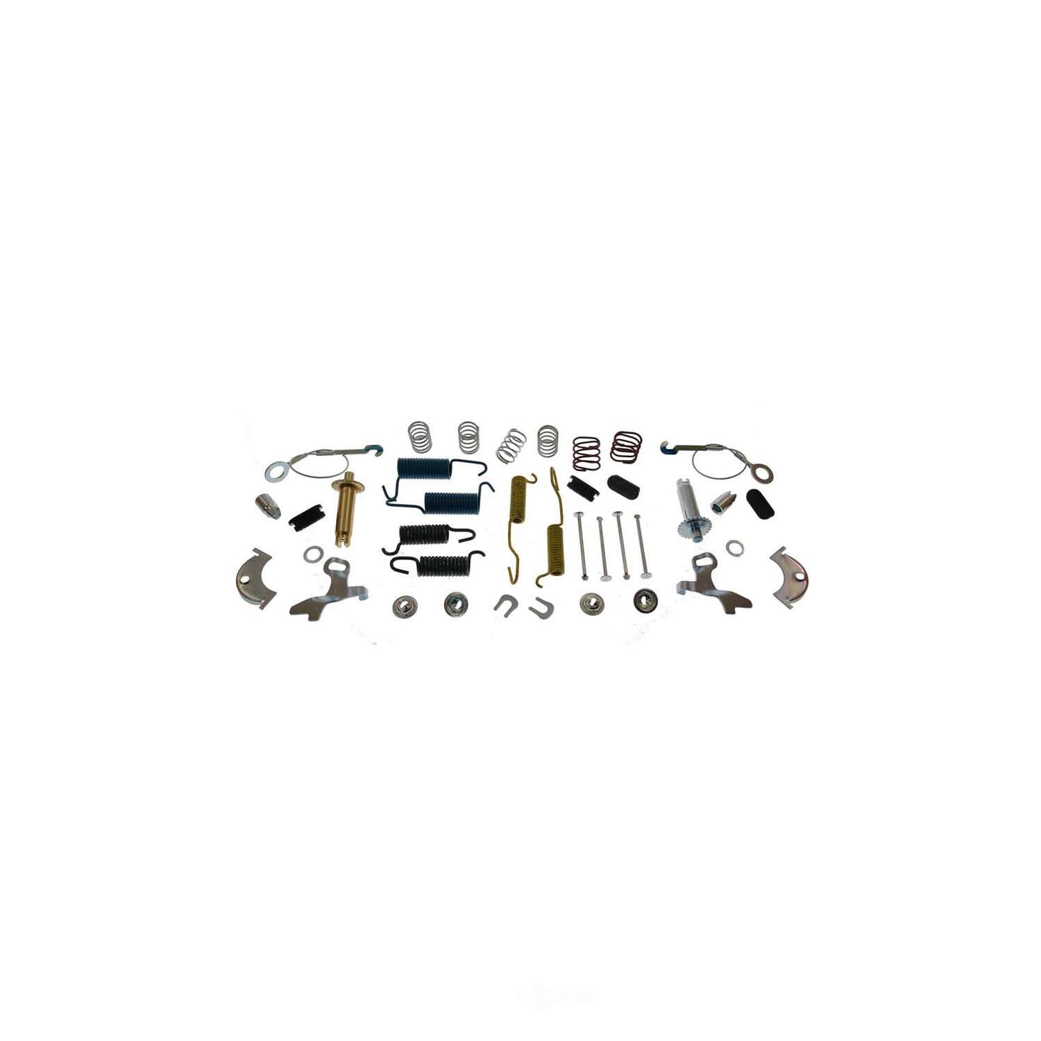 CARLSON QUALITY BRAKE PARTS - Pro Drum Brake Hardware Kit (Rear) - CRL H2306