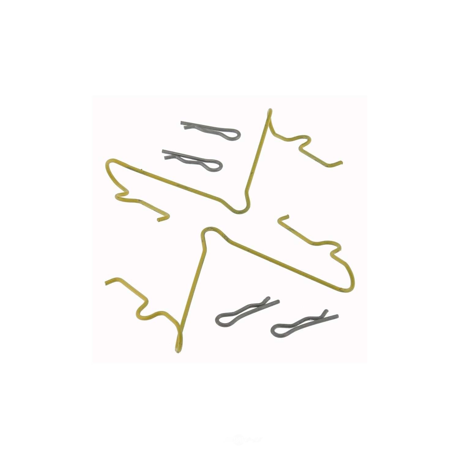 CARLSON QUALITY BRAKE PARTS - Disc Brake Hardware Kit (Front) - CRL 13003