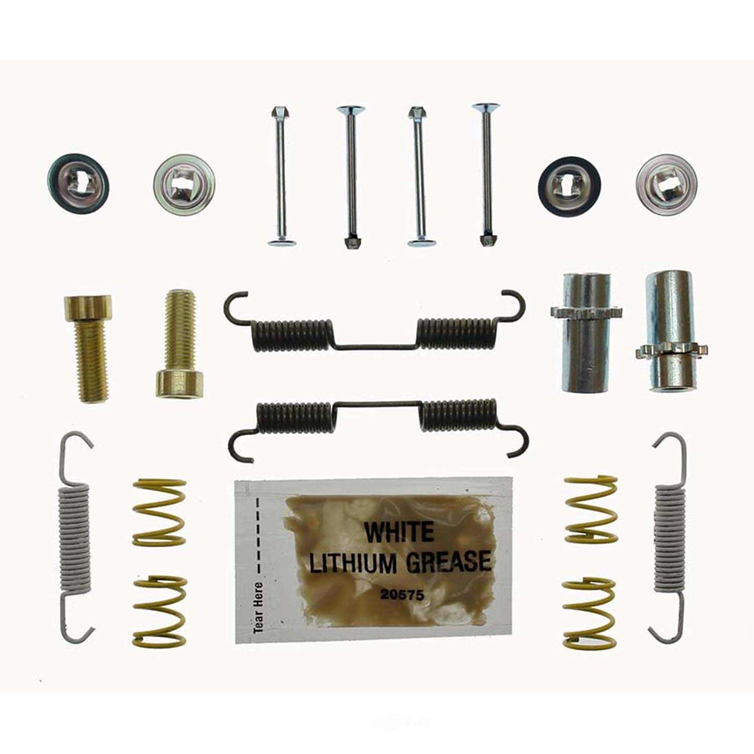 CARLSON QUALITY BRAKE PARTS - Parking Brake Hardware Kit - CRL - 17487