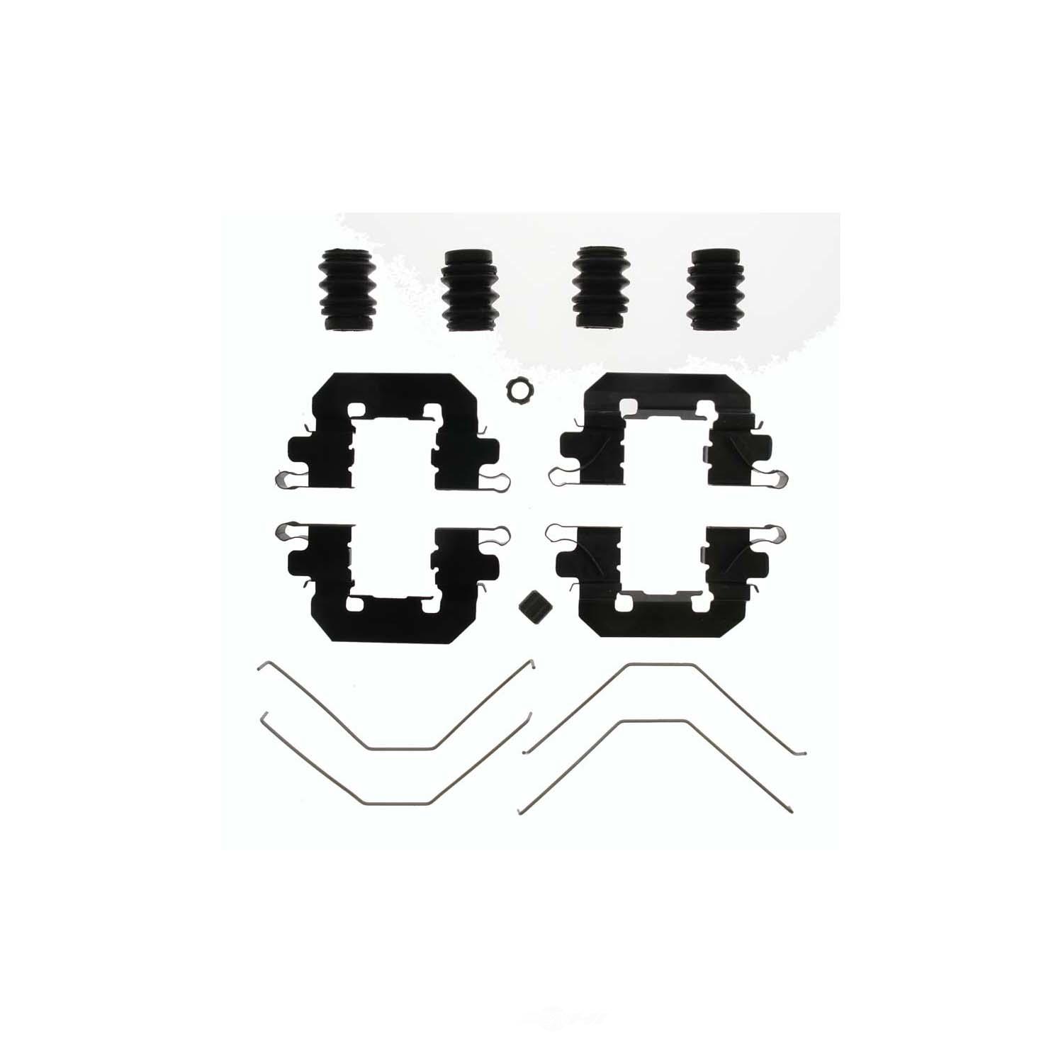 CARLSON QUALITY BRAKE PARTS - Disc Brake Hardware Kit - CRL - 13605q