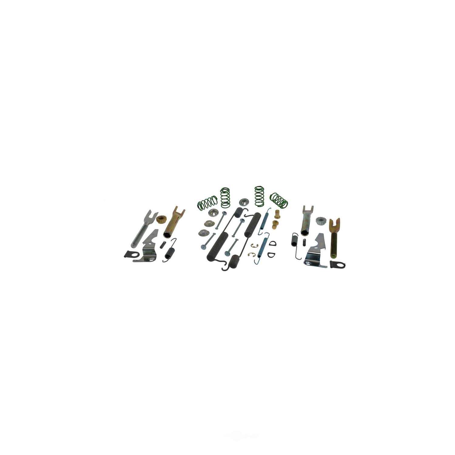 CARLSON QUALITY BRAKE PARTS - Pro Drum Brake Hardware Kit (Rear) - CRL H2307