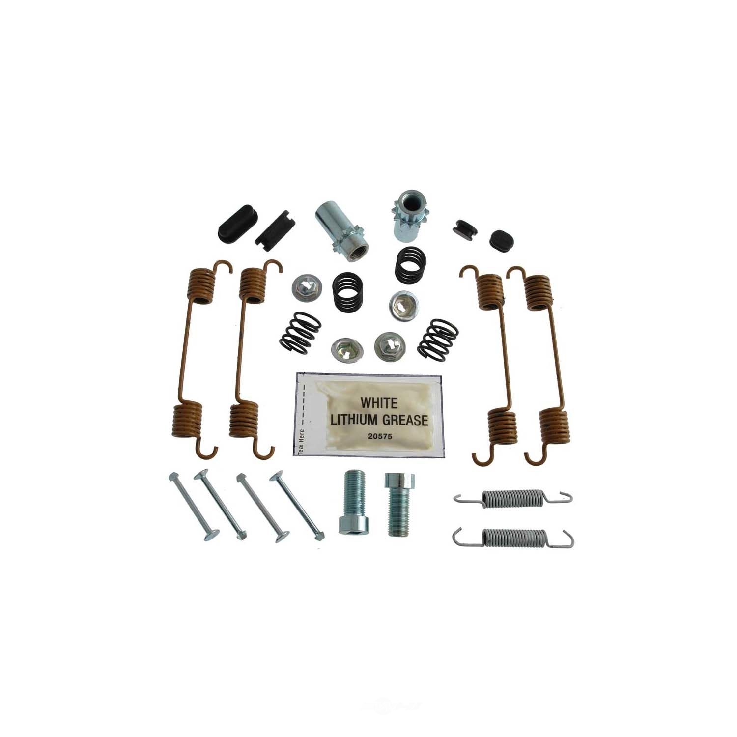 CARLSON QUALITY BRAKE PARTS - With Coil-Type Hold Down Spring (Rear) - CRL H7368