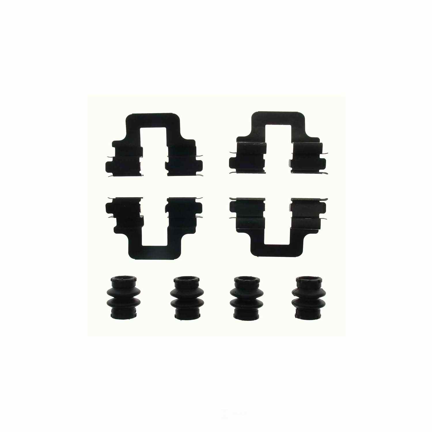 CARLSON QUALITY BRAKE PARTS - Disc Brake Hardware Kit (Rear) - CRL 13490Q