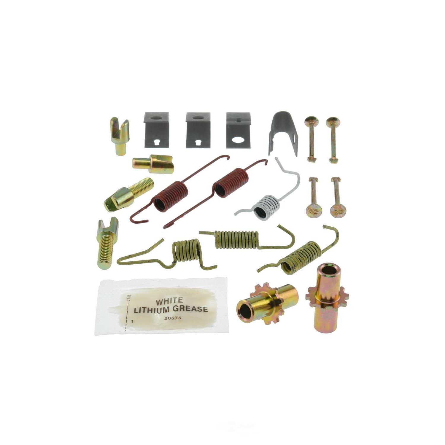 CARLSON QUALITY BRAKE PARTS - Parking Brake Hardware Kit (Rear) - CRL 17402