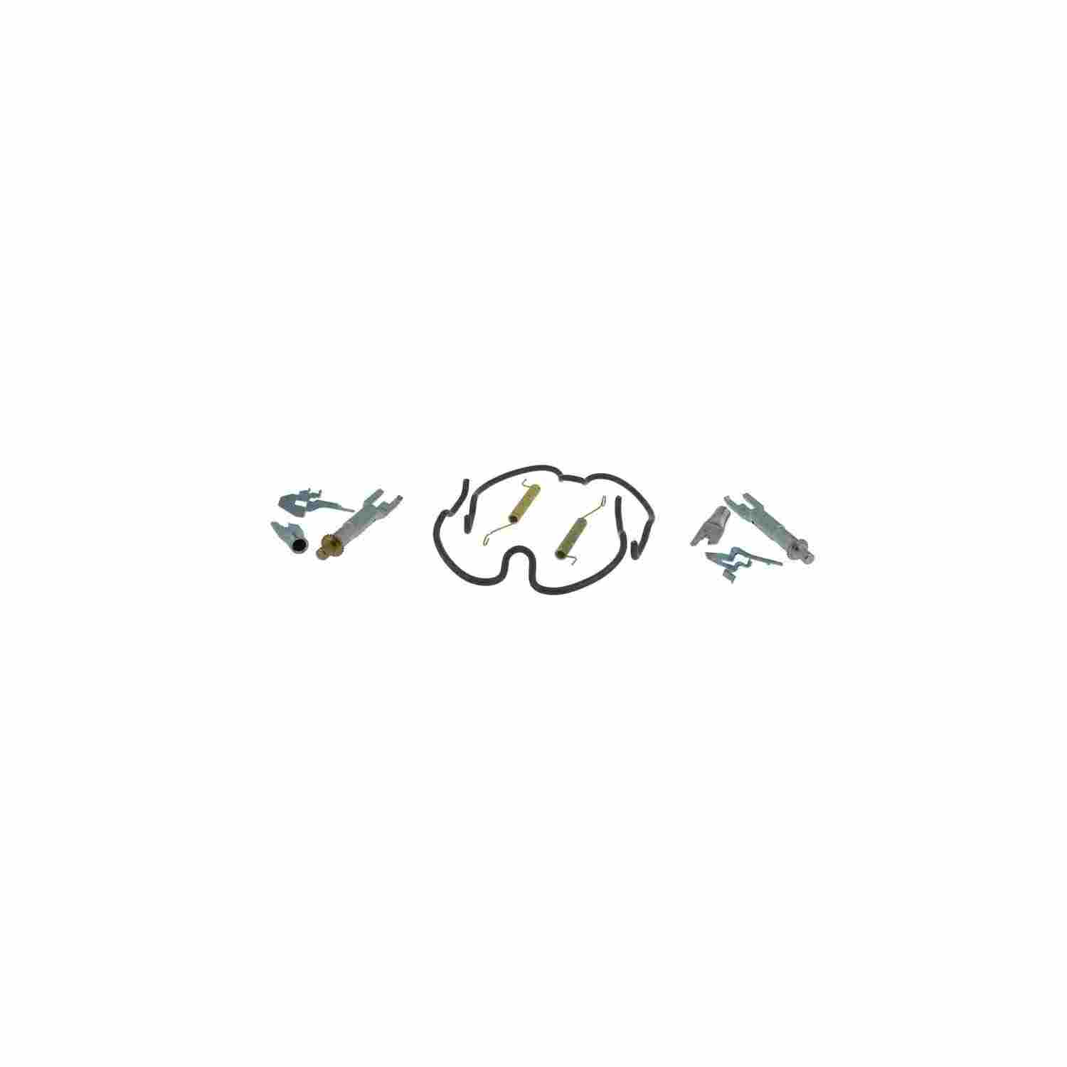CARLSON QUALITY BRAKE PARTS - Pro Drum Brake Hardware Kit (Rear) - CRL H2302
