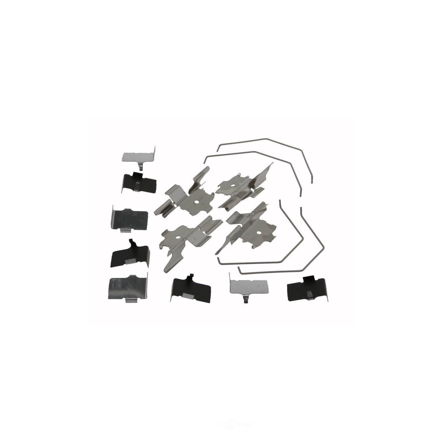 CARLSON QUALITY BRAKE PARTS - Disc Brake Caliper Abutment Service Kit - CRL - p1164