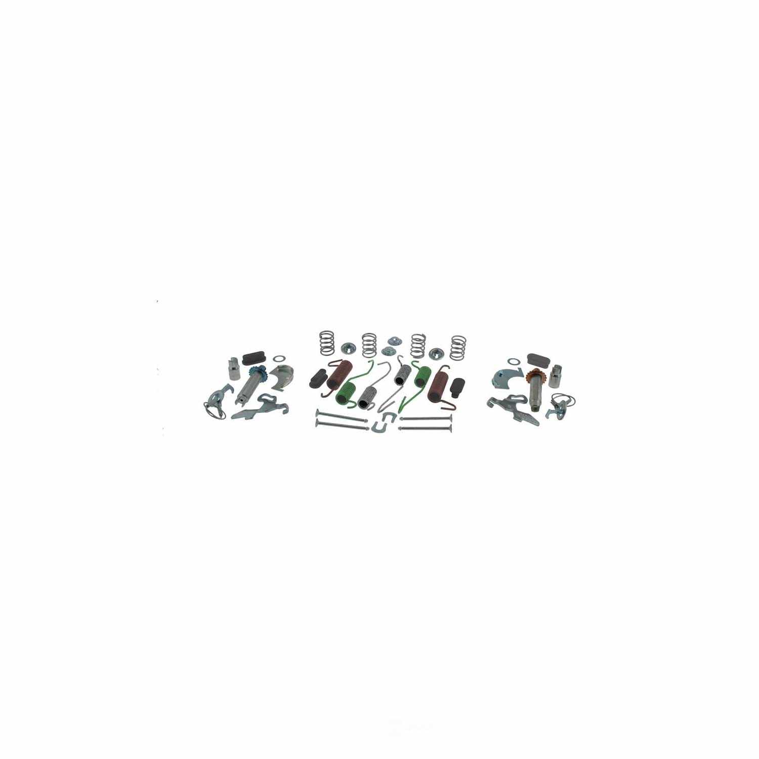 CARLSON QUALITY BRAKE PARTS - Pro Drum Brake Hardware Kit (Rear) - CRL H2312