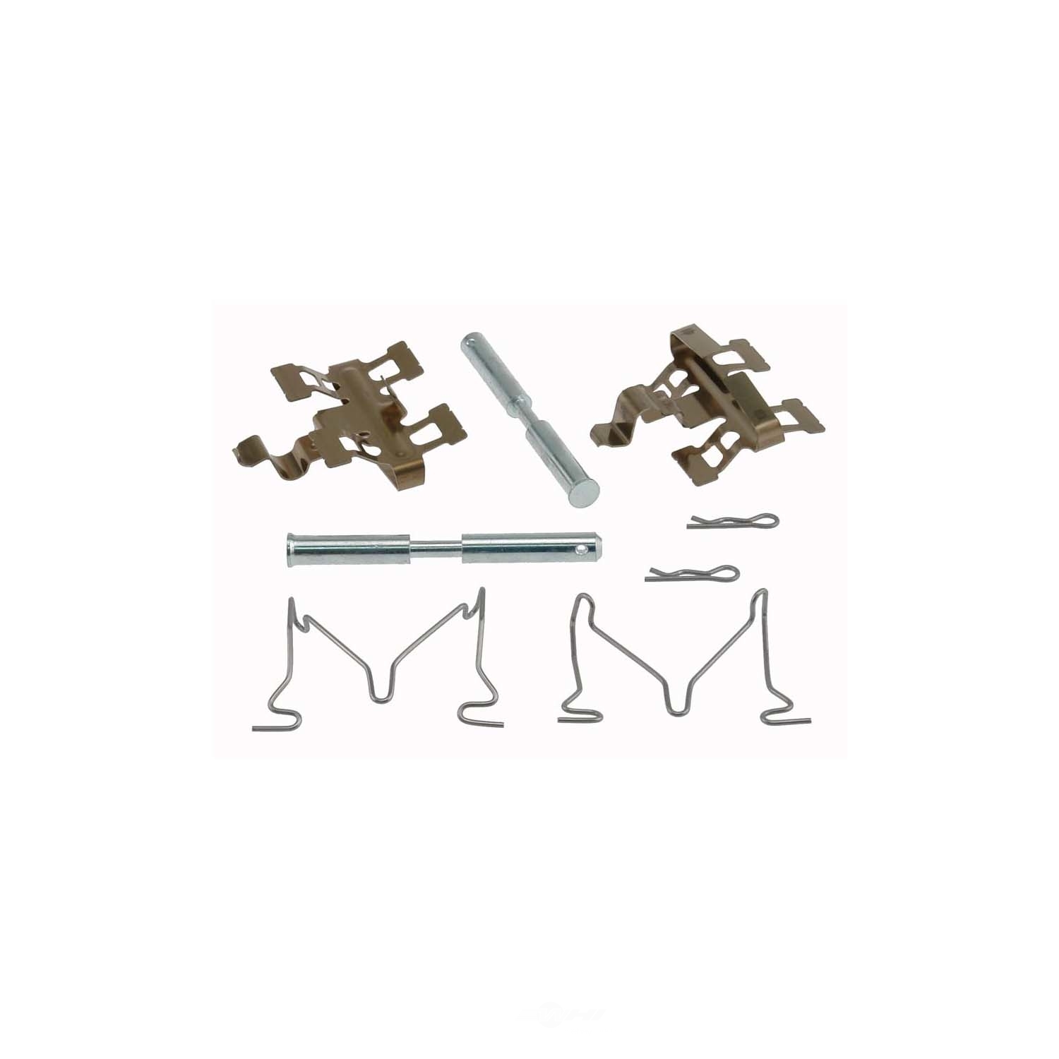 CARLSON QUALITY BRAKE PARTS - Disc Brake Hardware Kit (Rear) - CRL 13443