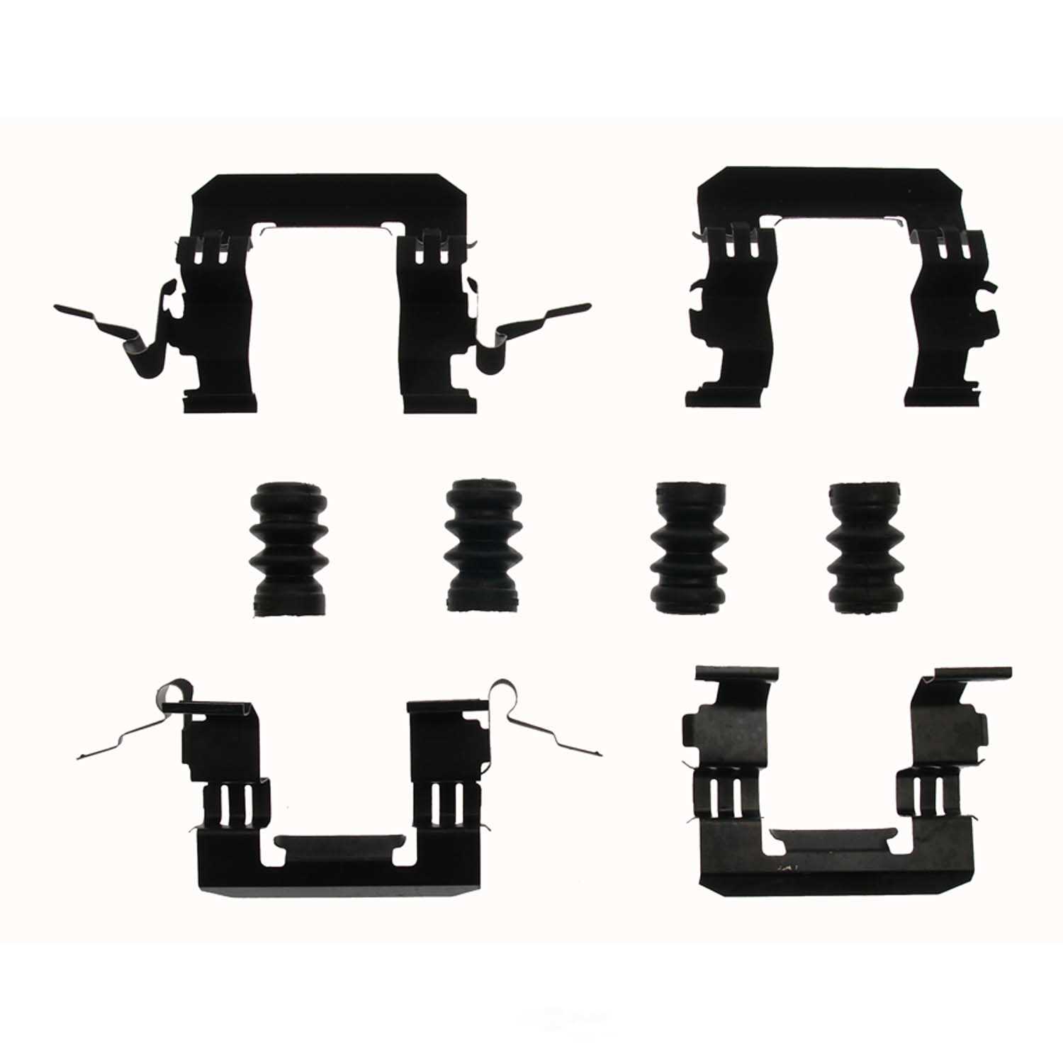 CARLSON QUALITY BRAKE PARTS - Disc Brake Hardware Kit (Front) - CRL 13522Q