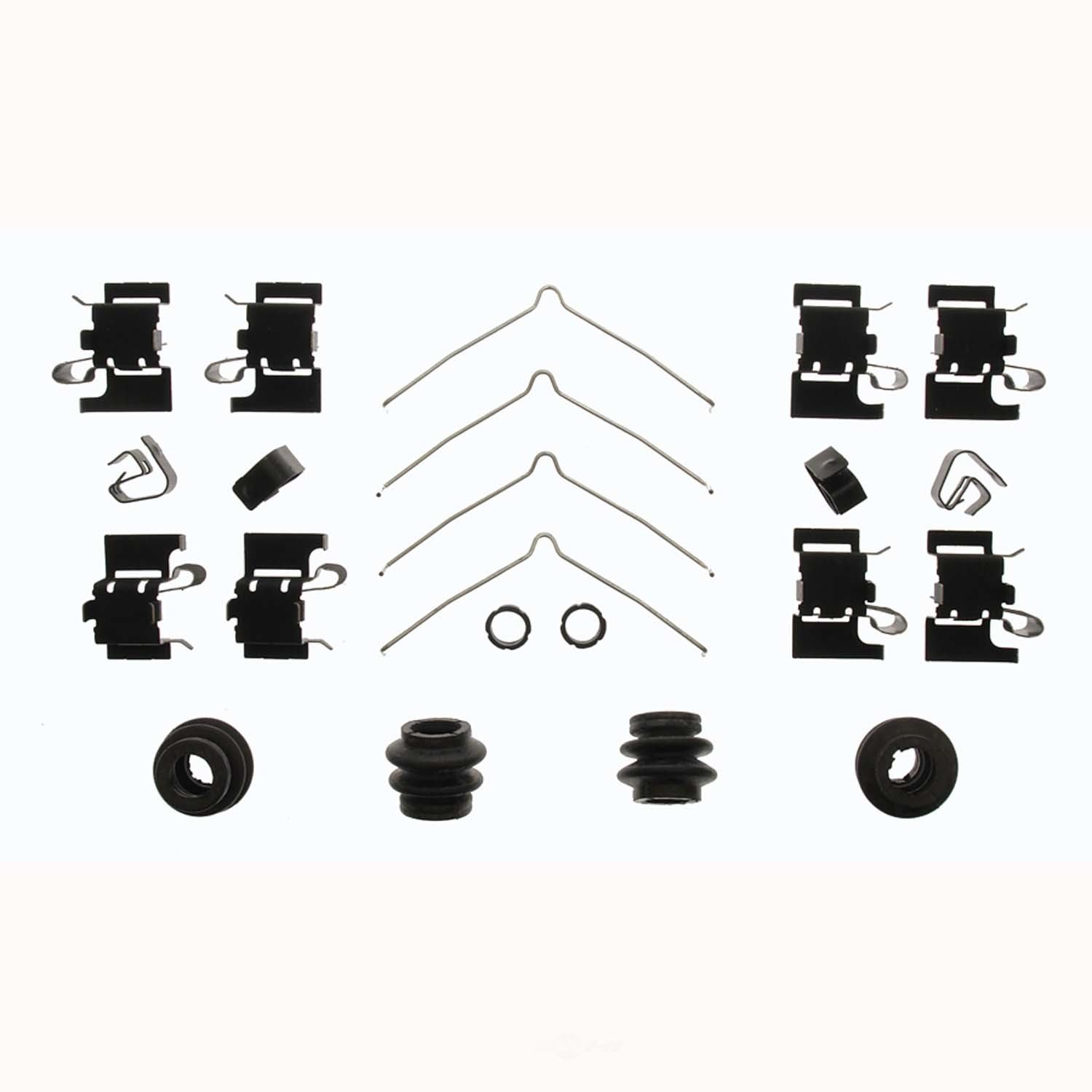 CARLSON QUALITY BRAKE PARTS - Disc Brake Hardware Kit (Front) - CRL 13514Q