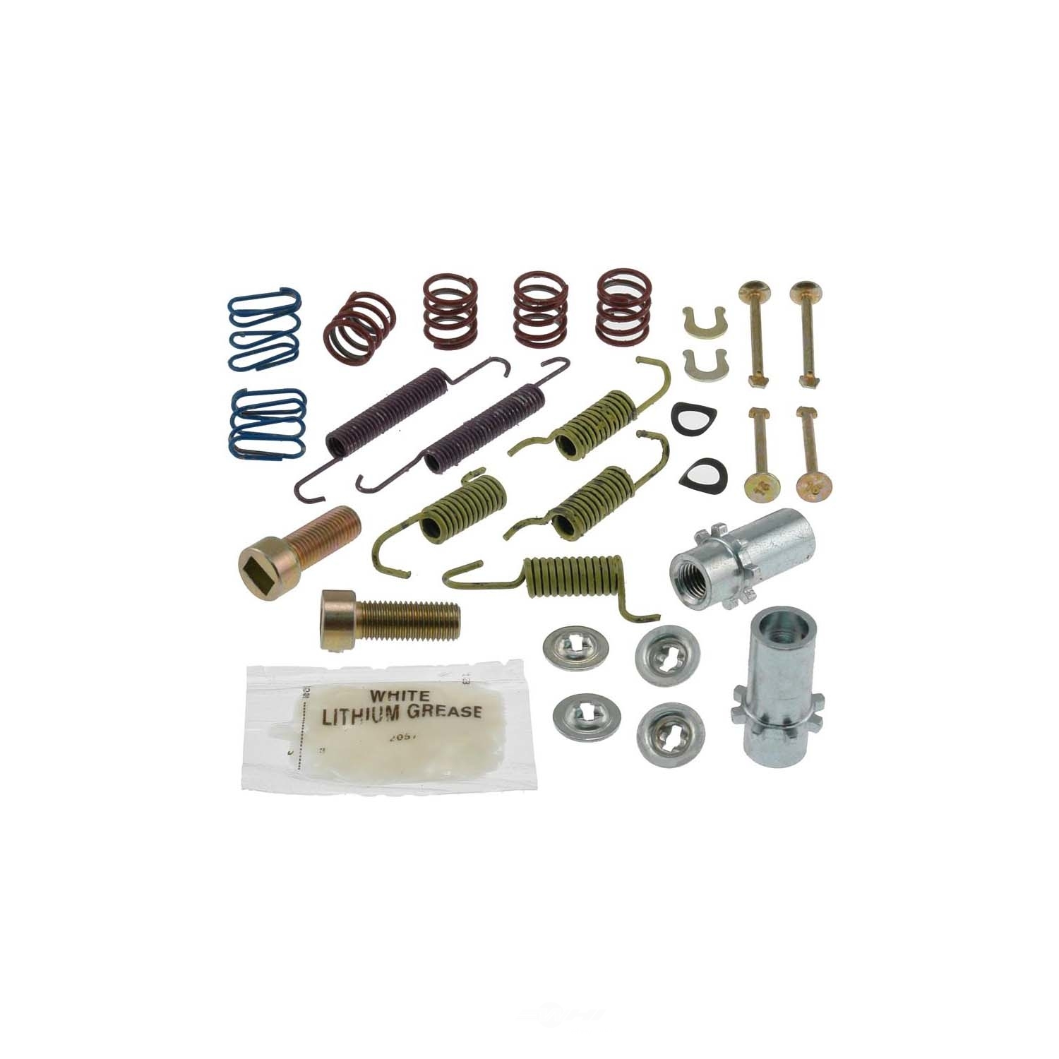 CARLSON QUALITY BRAKE PARTS - Parking Brake Hardware Kit (Rear) - CRL 17392