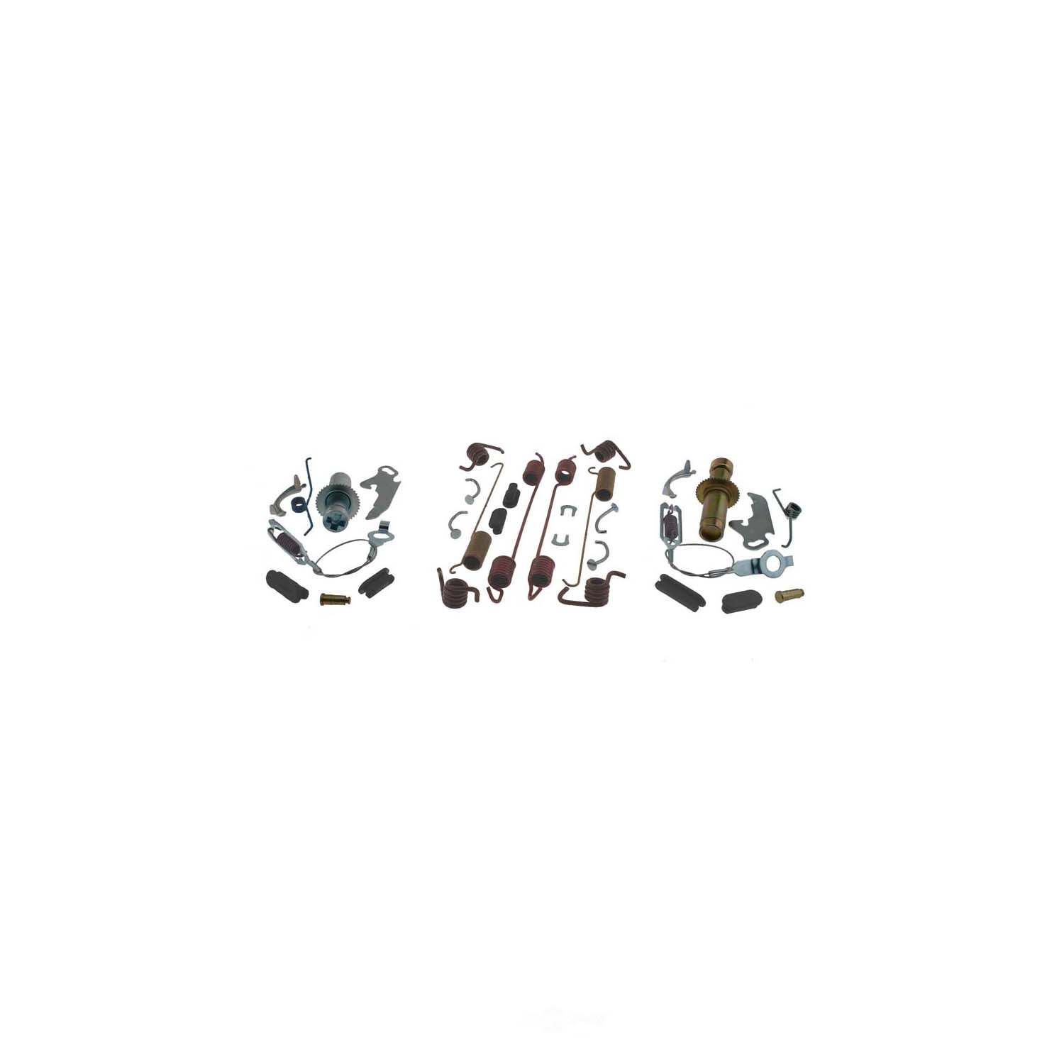 CARLSON QUALITY BRAKE PARTS - Pro Drum Brake Hardware Kit (Rear) - CRL H2314