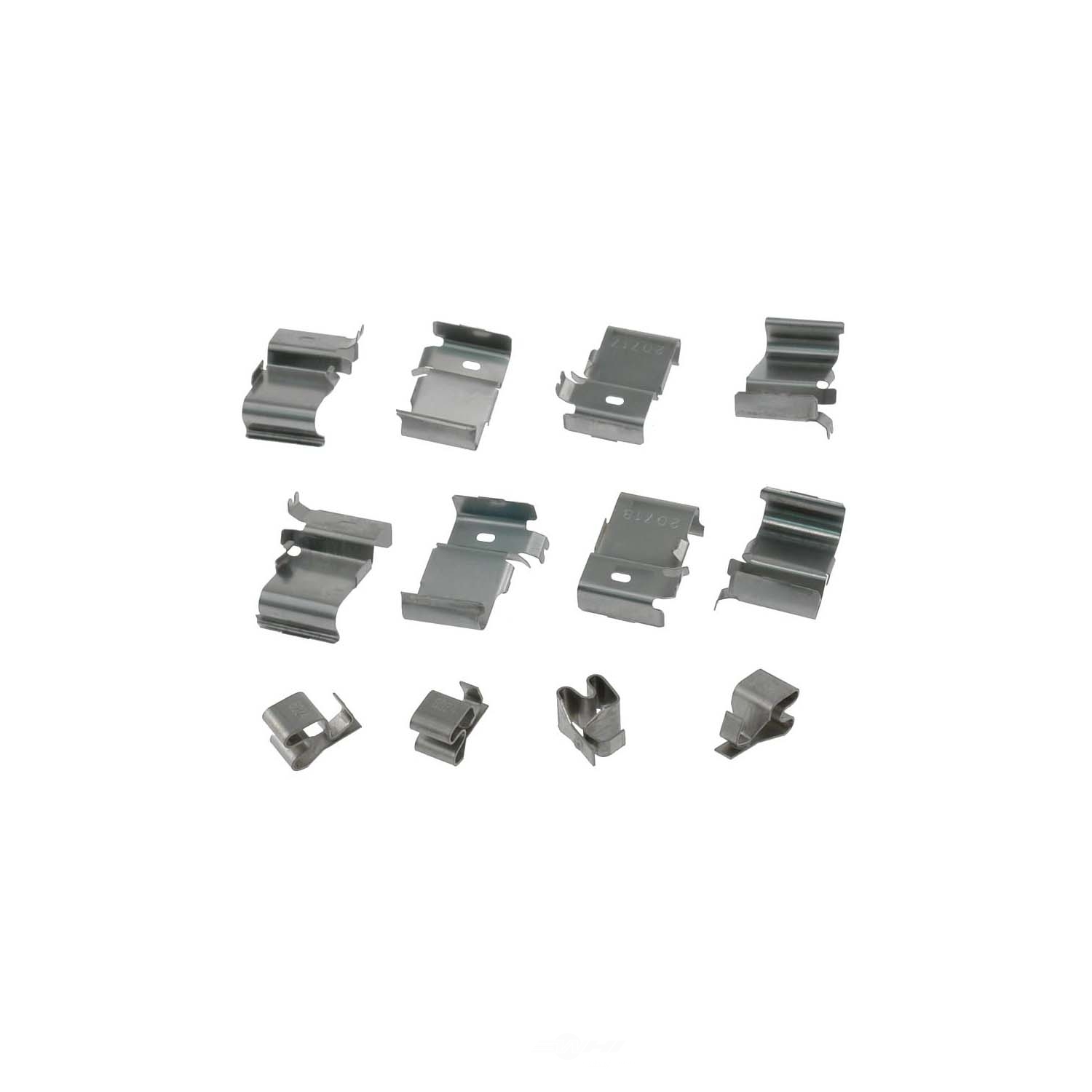 CARLSON QUALITY BRAKE PARTS - Disc Brake Hardware Kit (Front) - CRL 13284