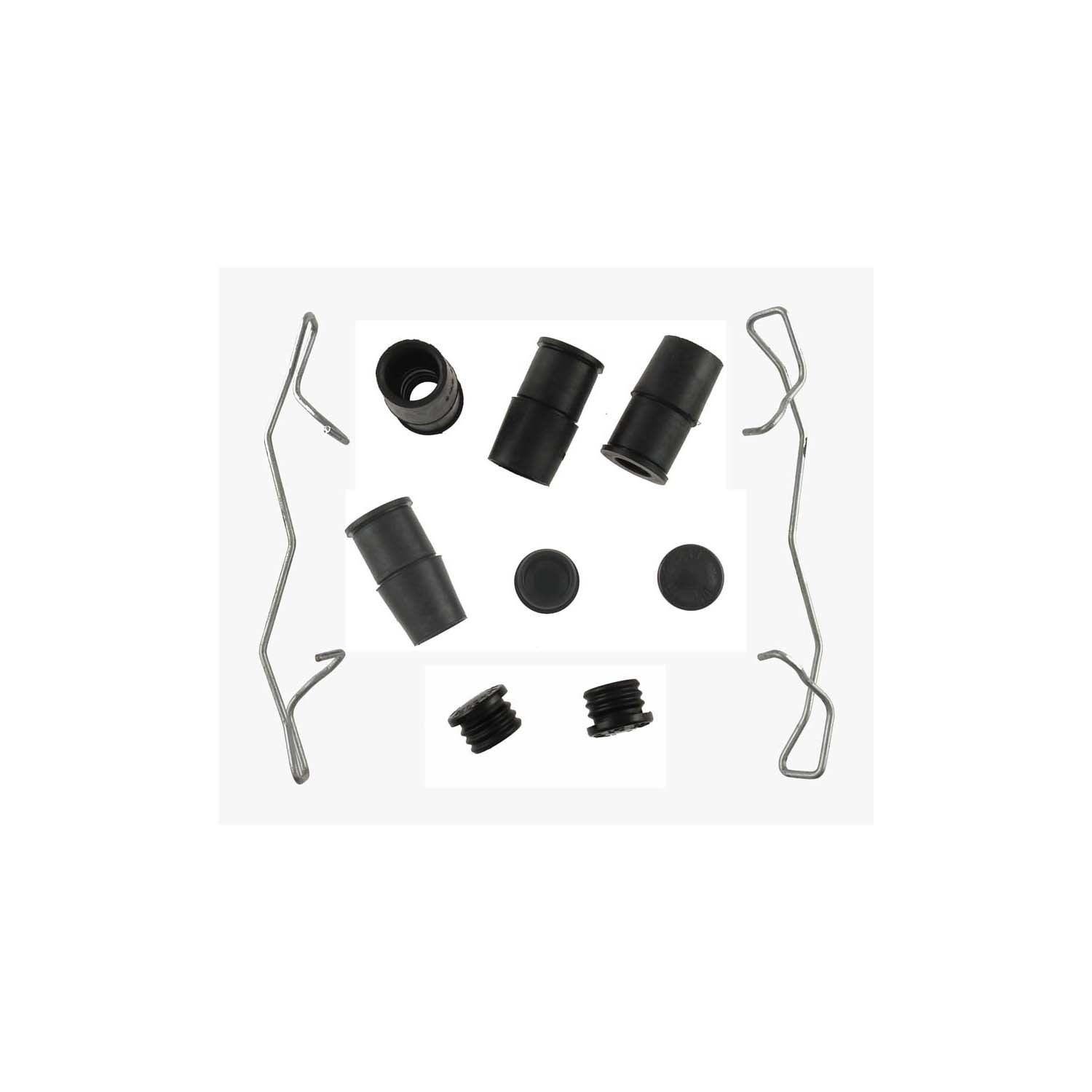 CARLSON QUALITY BRAKE PARTS - Disc Brake Hardware Kit (Rear) - CRL H5854