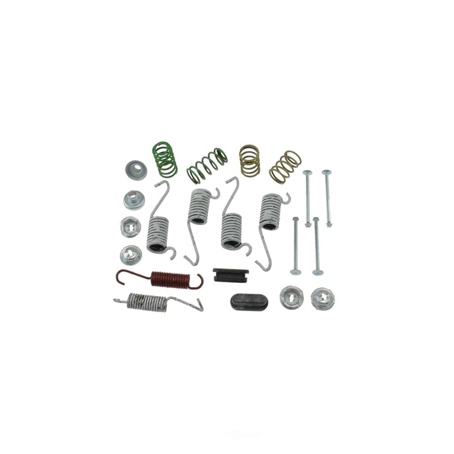 CARLSON QUALITY BRAKE PARTS - All In One Drum Brake Hardware Kit (Front) - CRL H7007