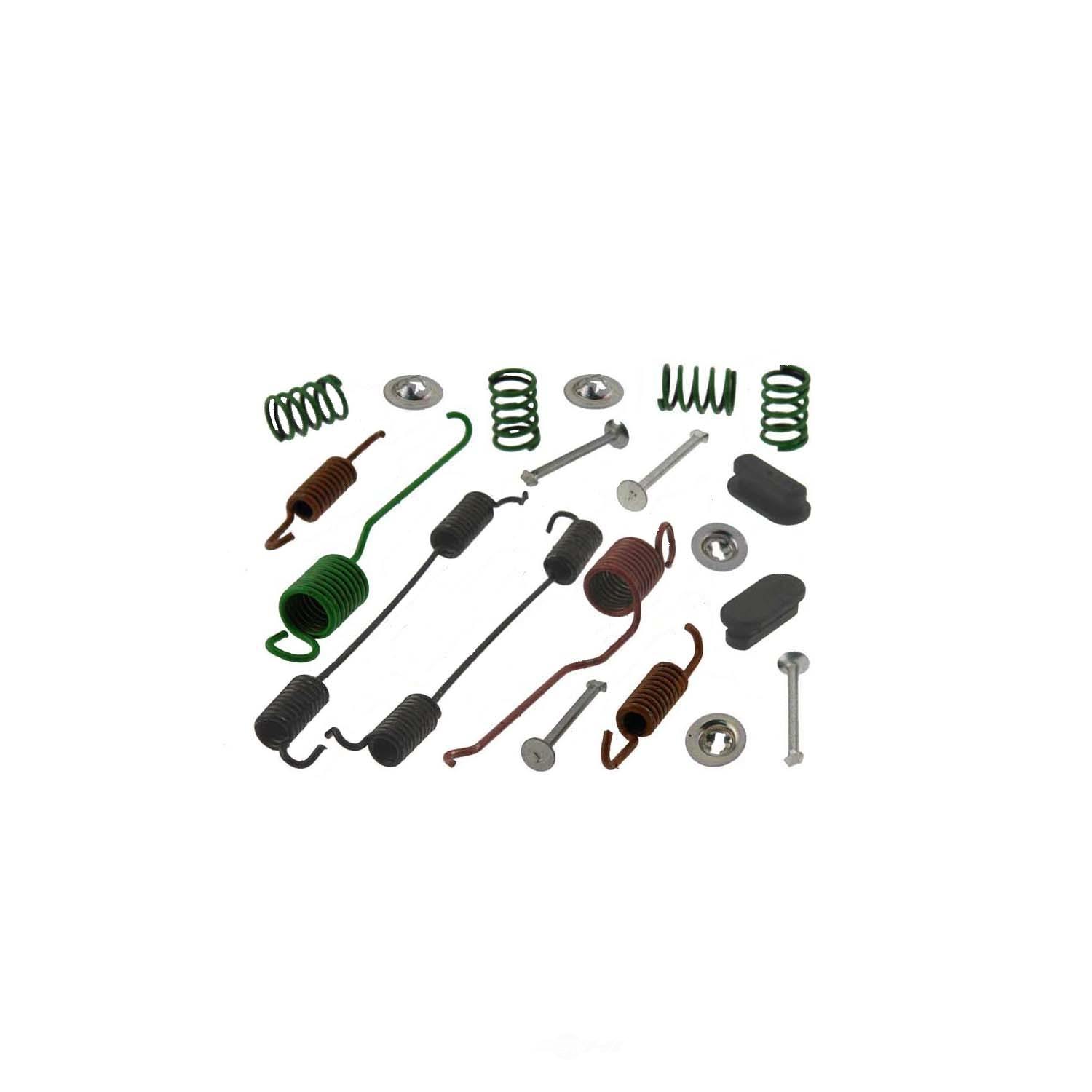 CARLSON QUALITY BRAKE PARTS - All In One Drum Brake Hardware Kit (Rear) - CRL H7355