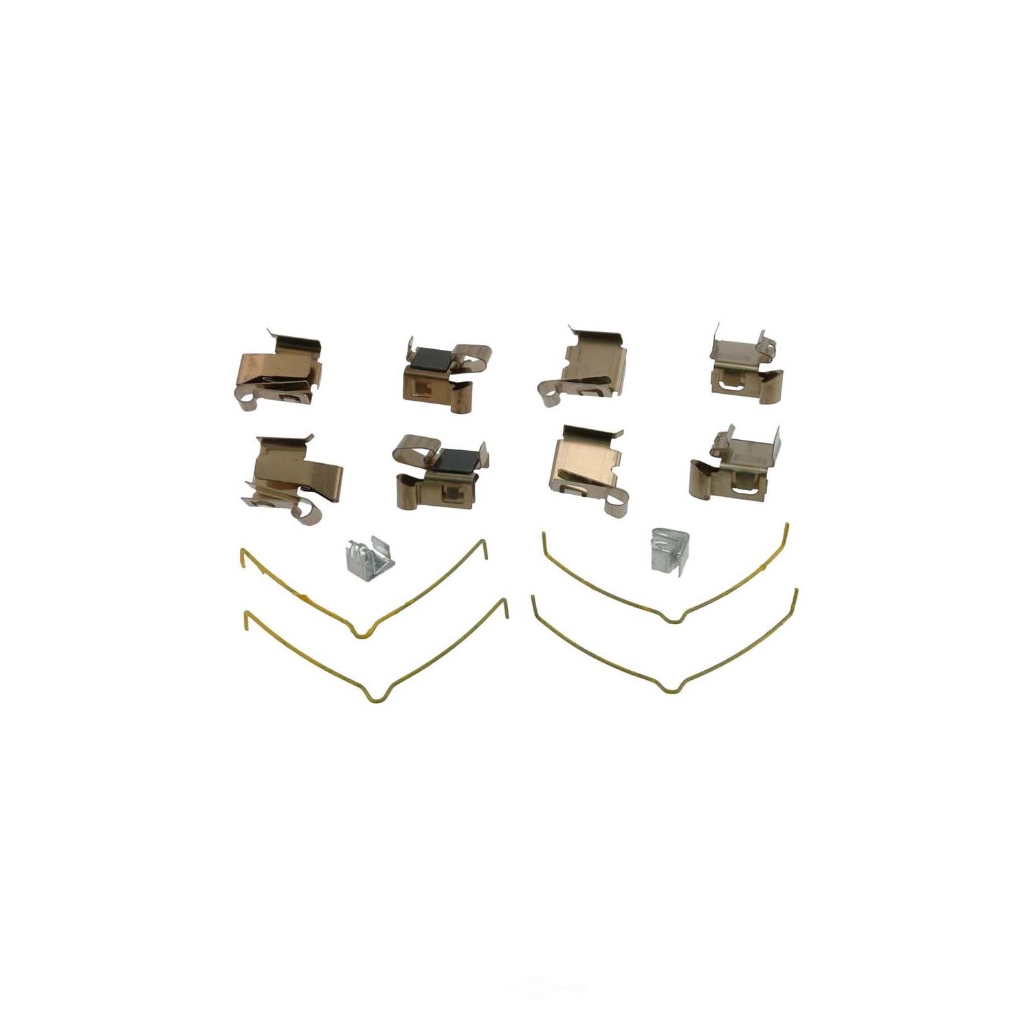 CARLSON QUALITY BRAKE PARTS - Disc Brake Hardware Kit (Front) - CRL 13269