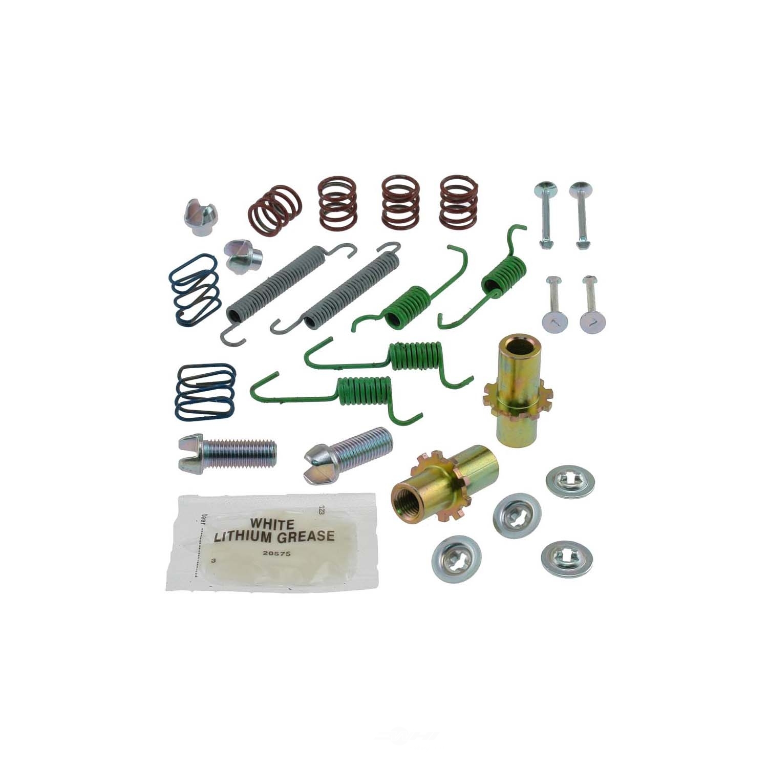CARLSON QUALITY BRAKE PARTS - Parking Brake Hardware Kit (Rear) - CRL 17416