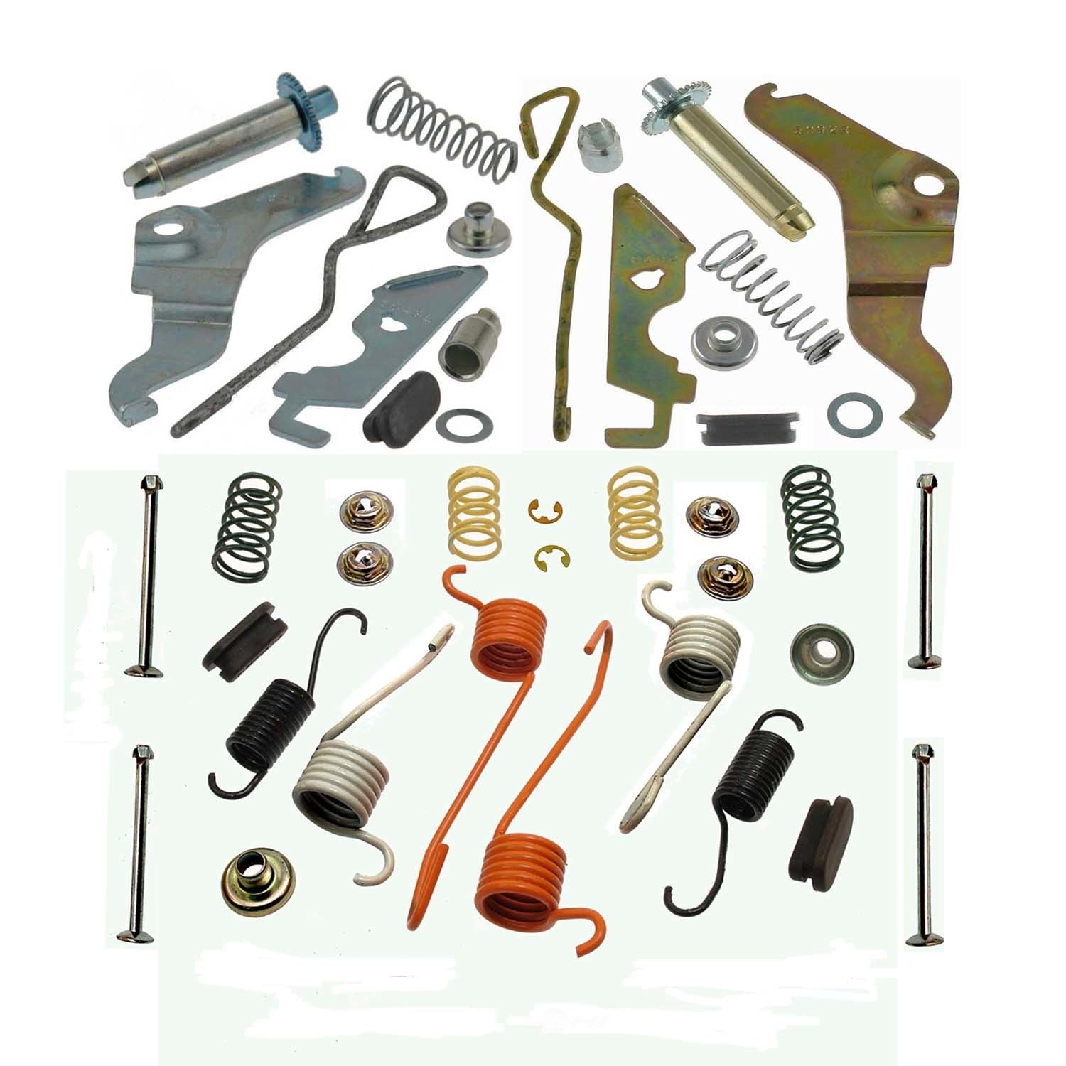 CARLSON QUALITY BRAKE PARTS - Pro Drum Brake Hardware Kit (Rear) - CRL H2345