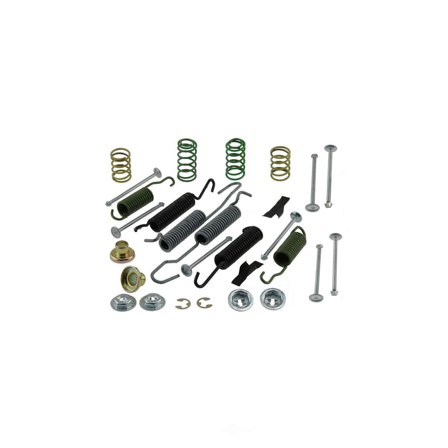 CARLSON QUALITY BRAKE PARTS - All In One Drum Brake Hardware Kit (Rear) - CRL H7046