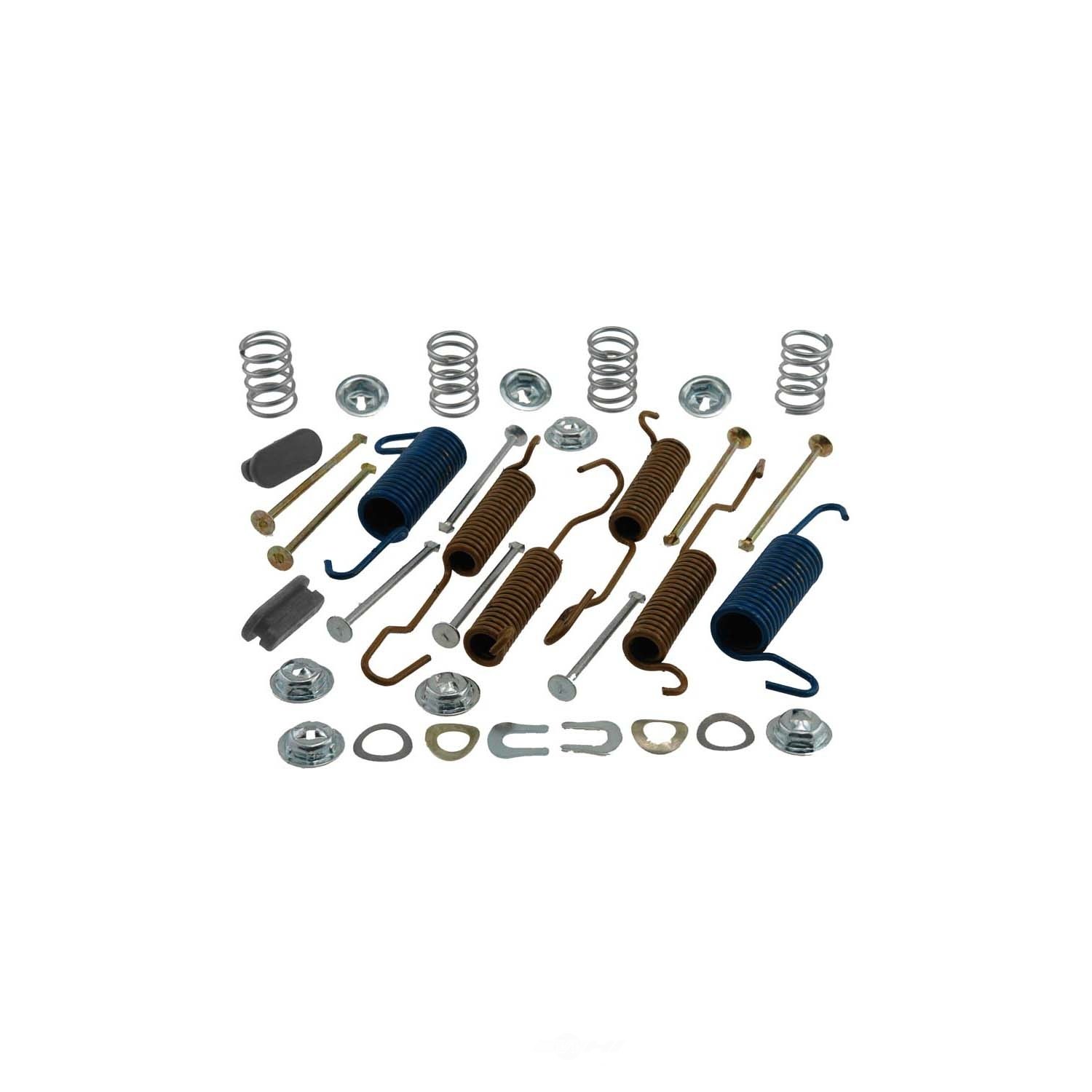 CARLSON QUALITY BRAKE PARTS - All In One Drum Brake Hardware Kit (Front) - CRL H7107