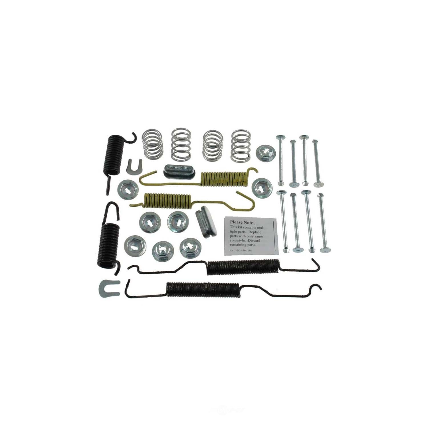 CARLSON QUALITY BRAKE PARTS - Drum Brake Hardware Kit - CRL H7129