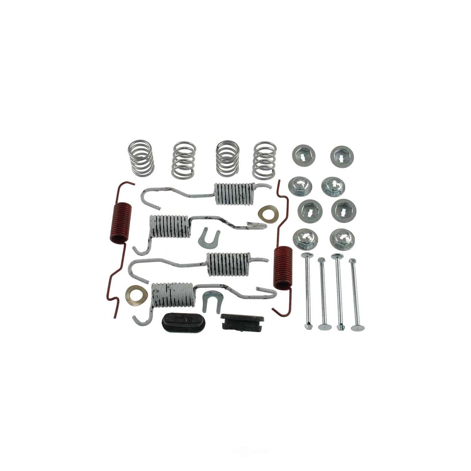 CARLSON QUALITY BRAKE PARTS - All In One Drum Brake Hardware Kit (Rear) - CRL H7130
