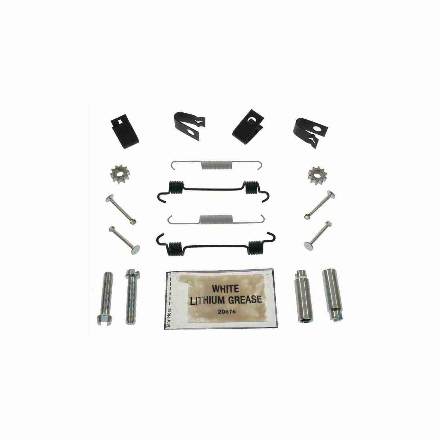 CARLSON QUALITY BRAKE PARTS - Parking Brake Hardware Kit (Rear) - CRL H7302