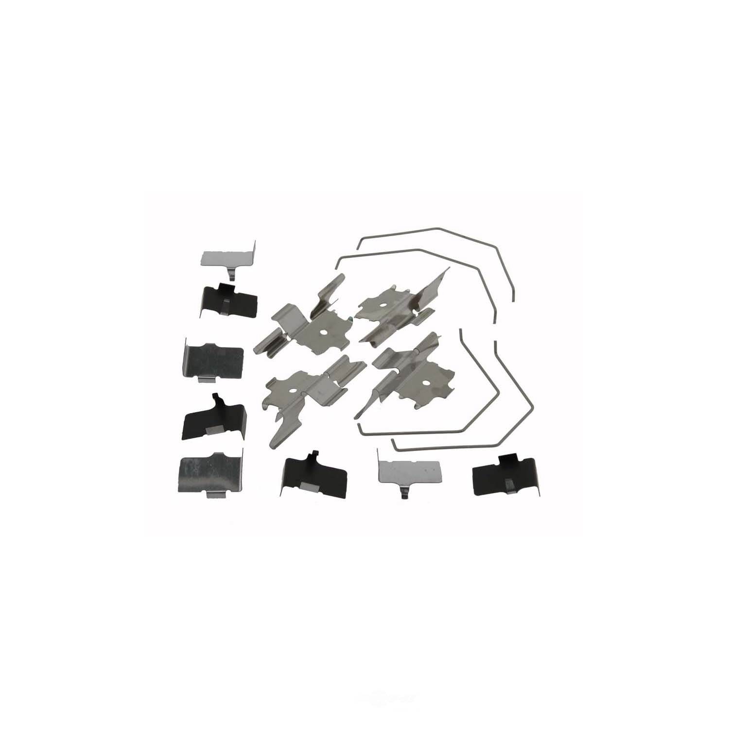 CARLSON QUALITY BRAKE PARTS - Disc Brake Caliper Abutment Service Kit (Front) - CRL P1164