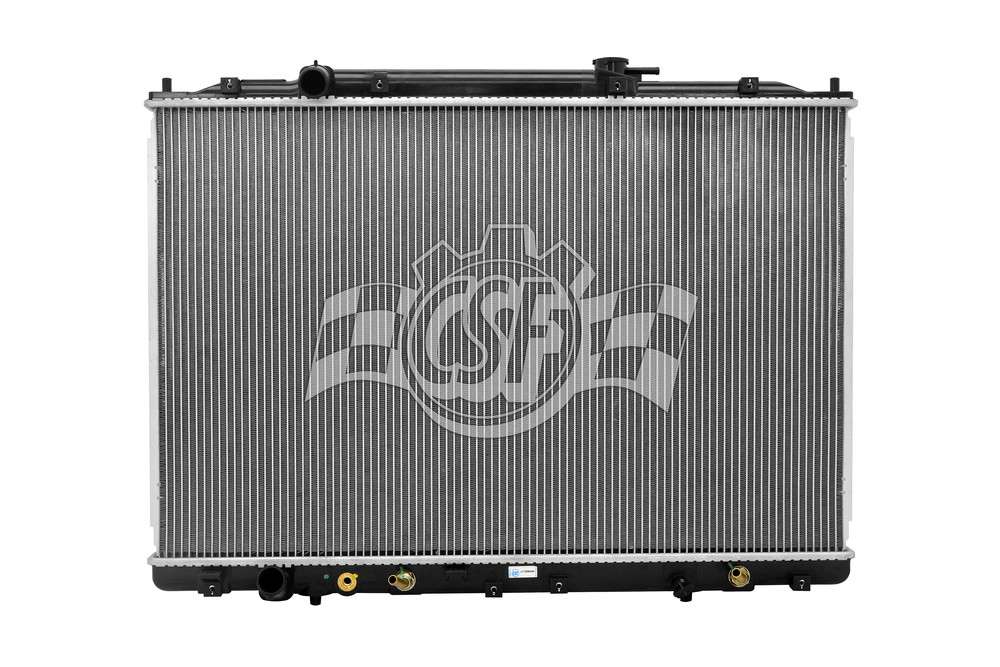 CSF RADIATOR - 1 Row Plastic Tank Aluminum Core Radiator - CSF - 3476
