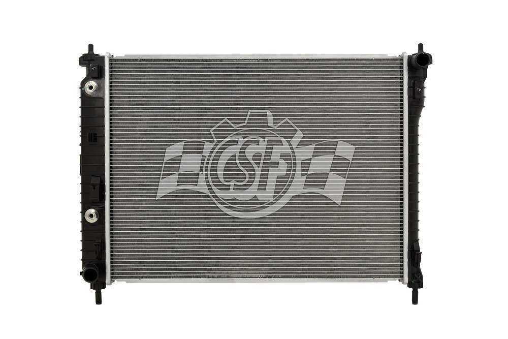 CSF RADIATOR - 1 Row Plastic Tank Aluminum Core Radiator - CSF 3650