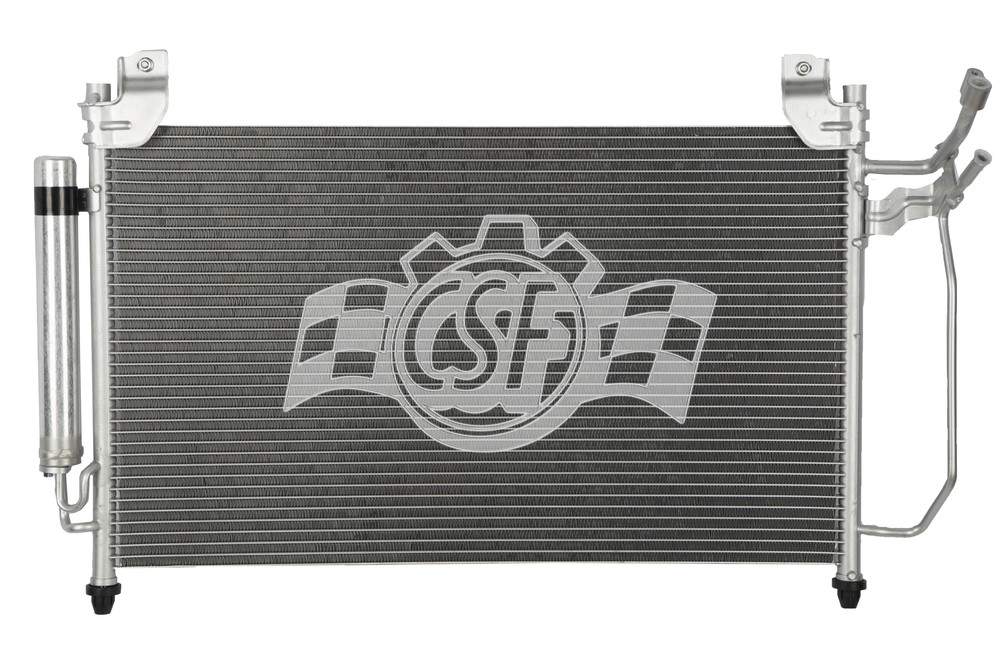 CSF RADIATOR - Aluminum Parallel Flow A/C Condenser - CSF - 10502
