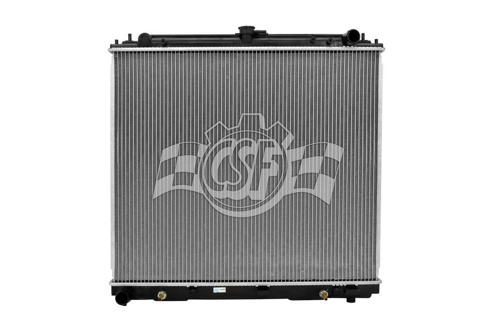 CSF RADIATOR - 1 Row Plastic Tank Aluminum Core Radiator - CSF 3196