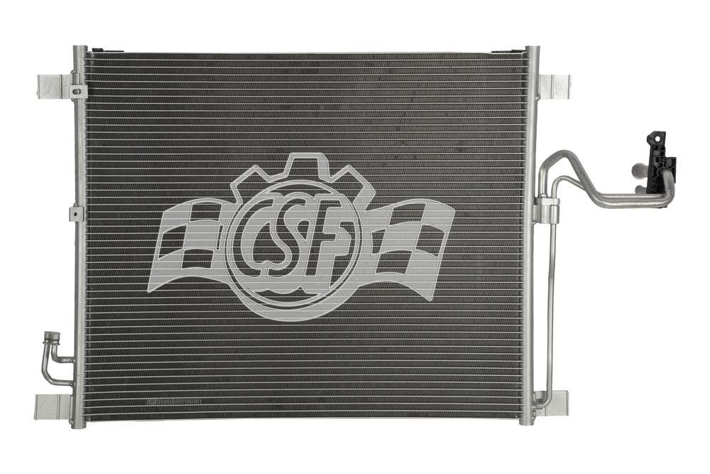 CSF RADIATOR - Aluminum Parallel Flow A/C Condenser - CSF - 10491