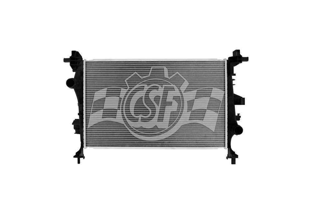 CSF RADIATOR - 1 Row Plastic Tank Aluminum Core Radiator - CSF - 3801